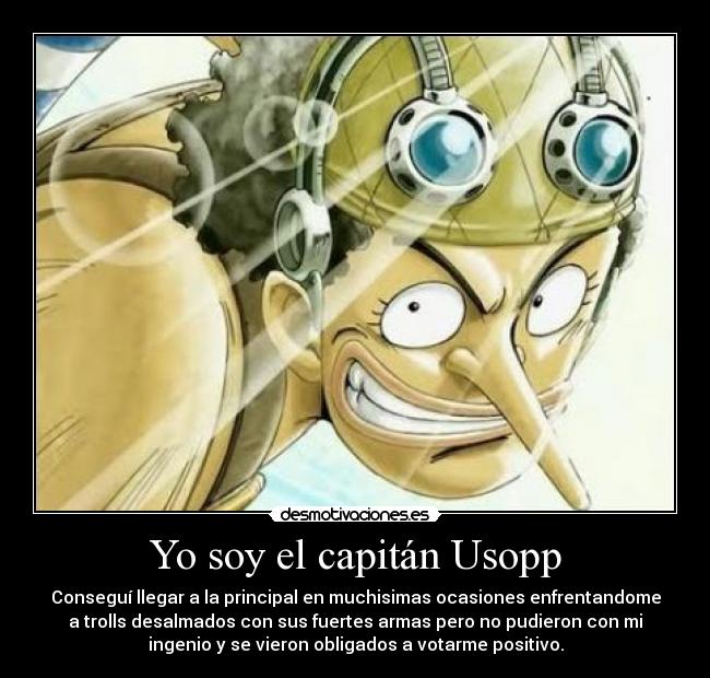 Yo soy el capitán Usopp - 