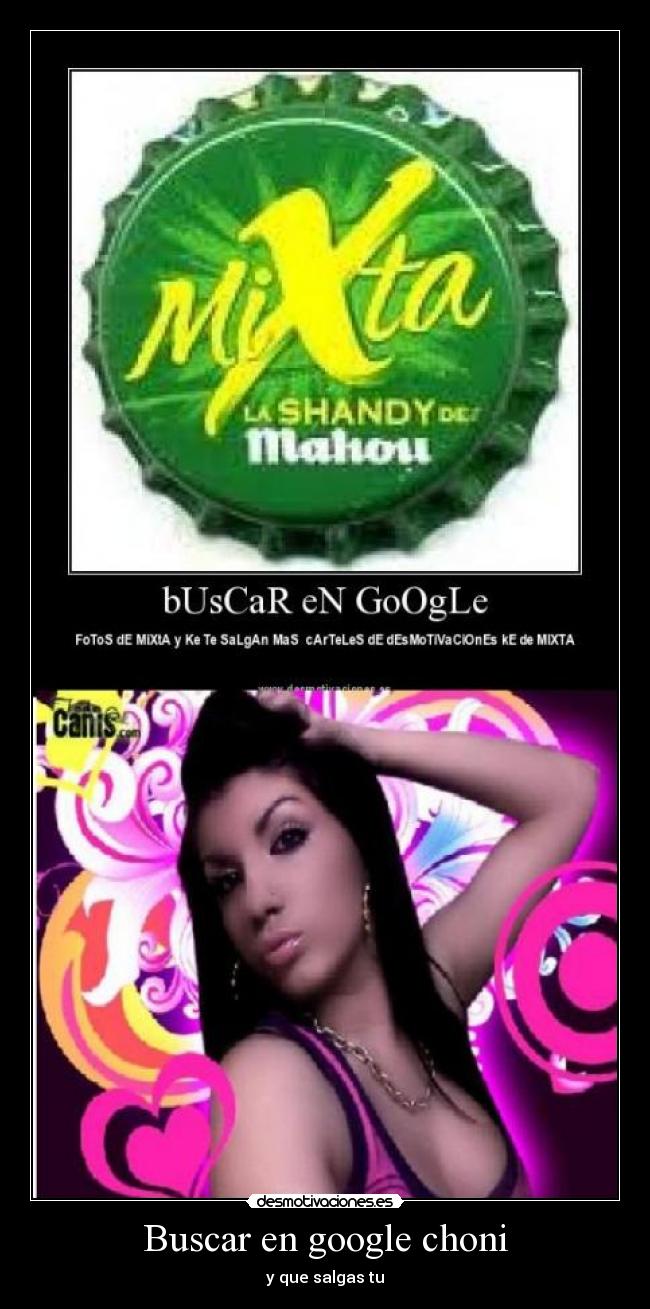Buscar en google choni -