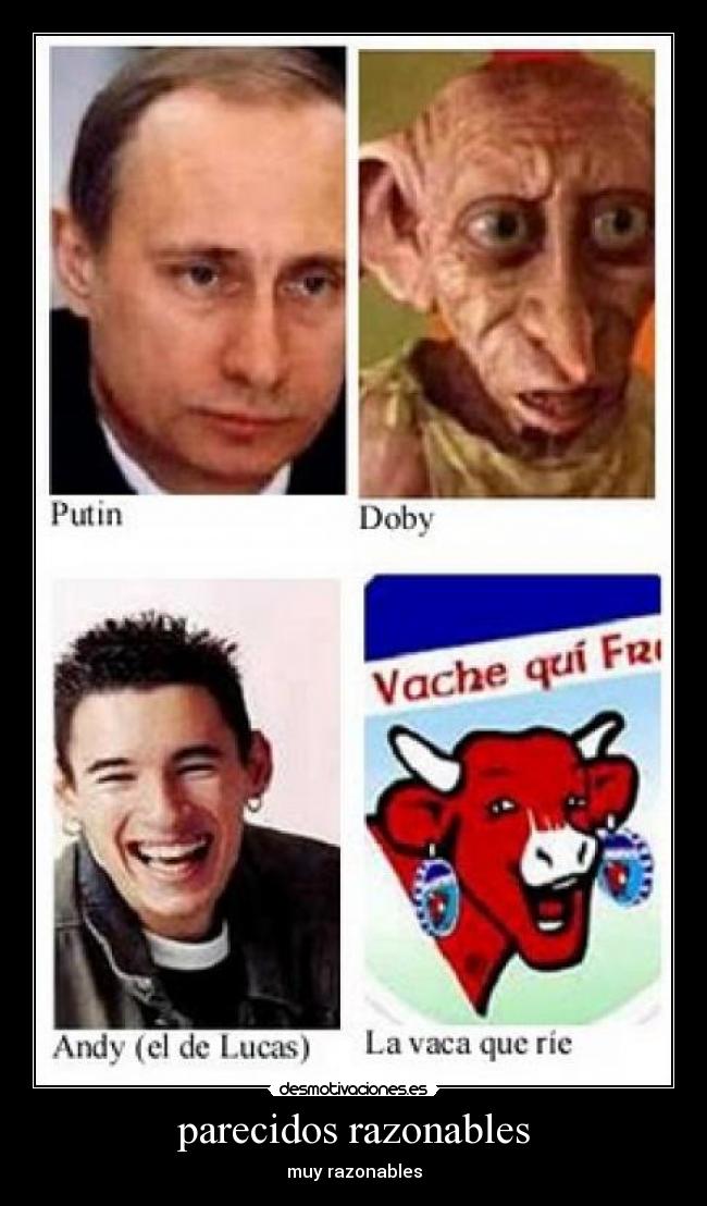 parecidos razonables - muy razonables