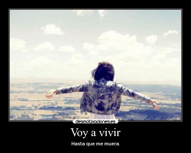 Voy a vivir - 