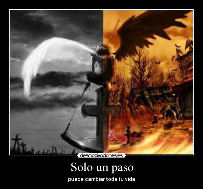 Solo un paso - puede cambiar toda tu vida