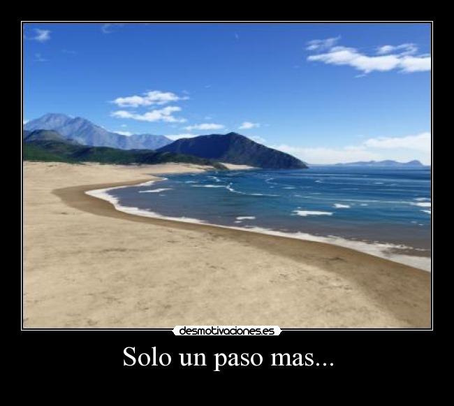 Solo un paso mas... - 