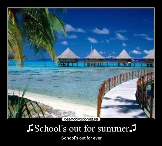 carteles escuelapizarroncartelverano desmotivaciones