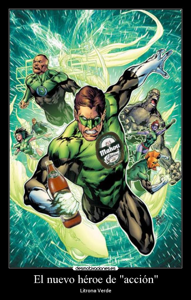 El nuevo héroe de acción -
