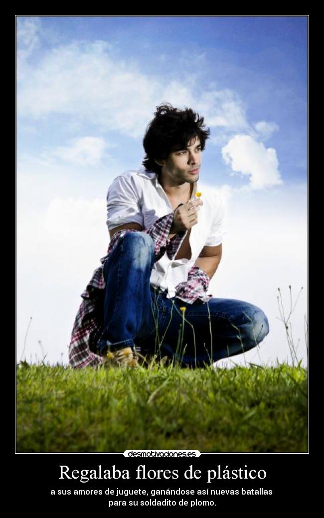 Regalaba flores de plástico - 