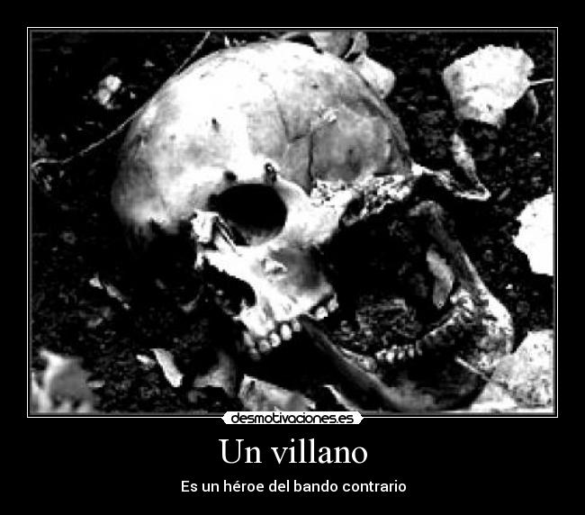 Un villano -