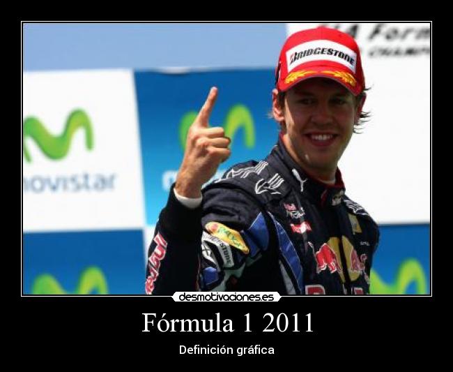 Fórmula 1 2011 - Definición gráfica