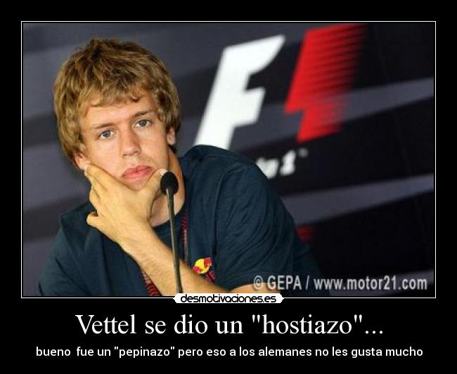 carteles vettel desmotivaciones