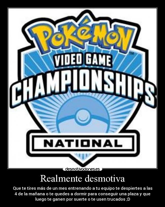 Realmente desmotiva - 