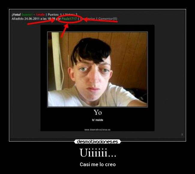 Uiiiiii... - Casi me lo creo