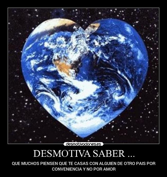 DESMOTIVA SABER ... -