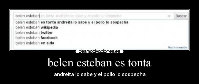 carteles belen esteban tonta andreita pollo desmotivaciones