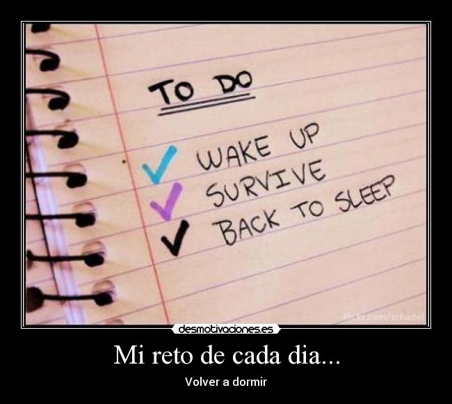 Mi reto de cada dia... -