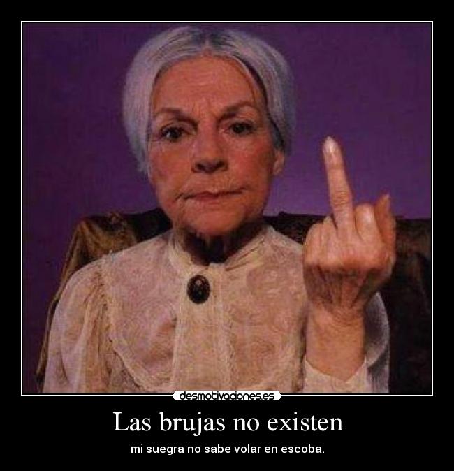 Las brujas no existen -