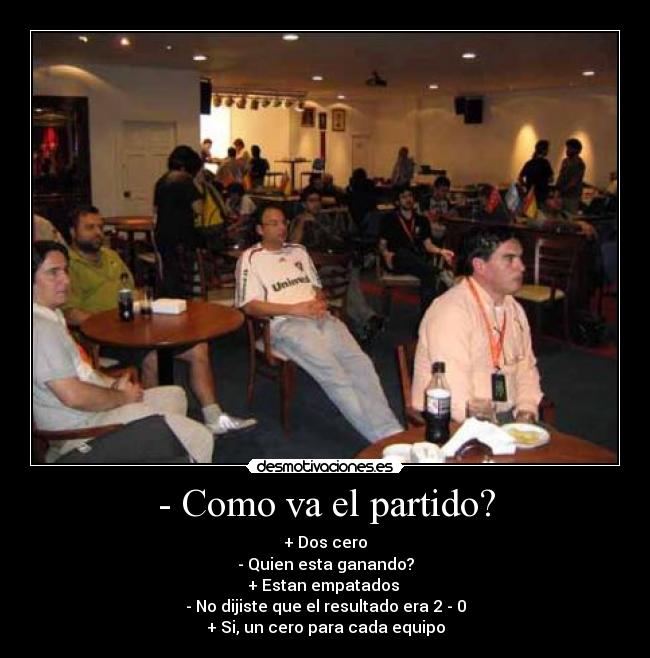 carteles partido futbol empate desmotivaciones