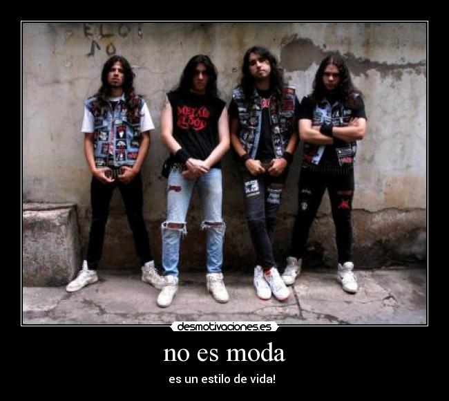 no es moda -
