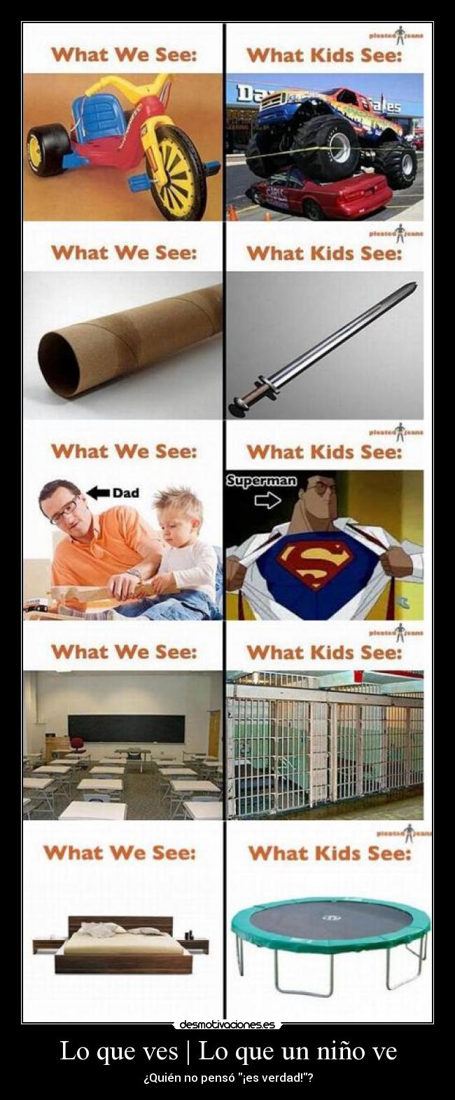 Lo que ves | Lo que un niño ve - 