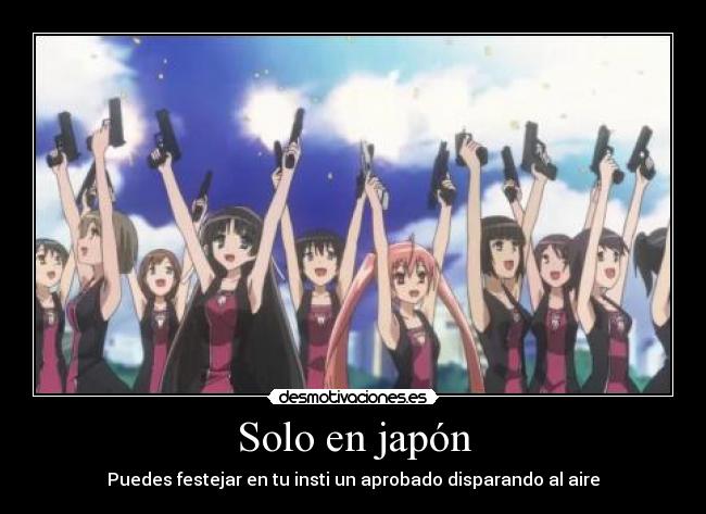 Solo en japón -