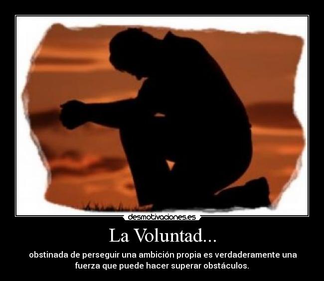 La Voluntad... -