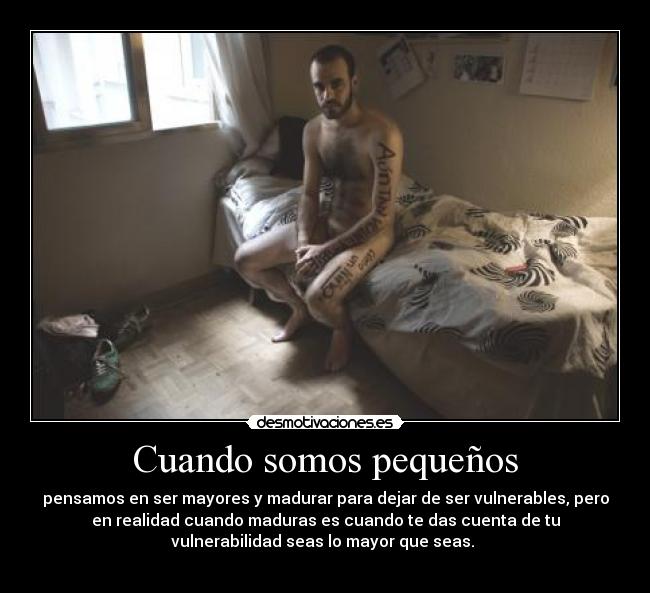 Cuando somos pequeños -