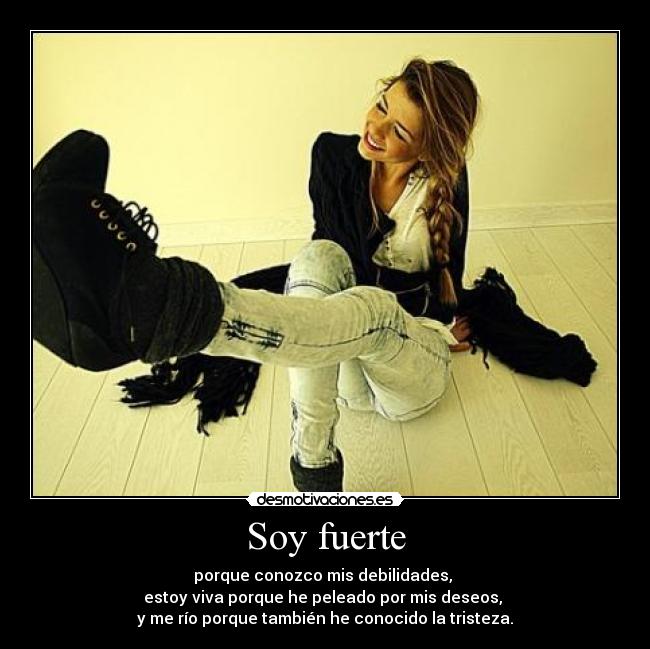 Soy fuerte -