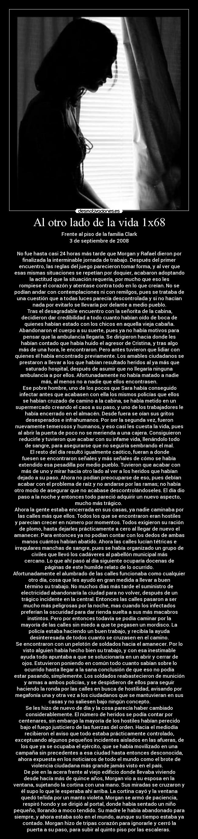 carteles vida otro lado vida desmotivaciones