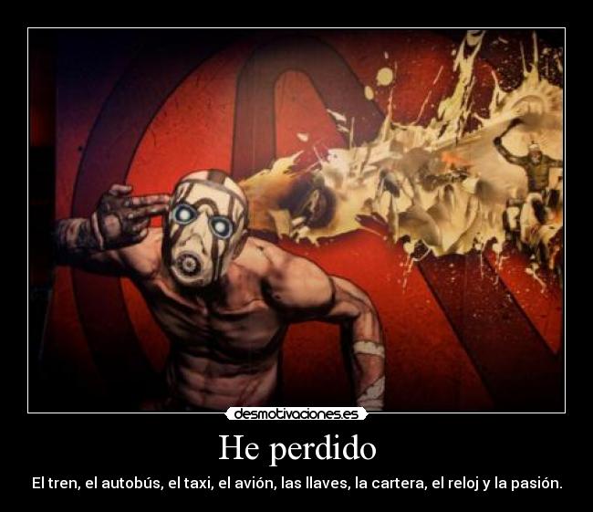 He perdido - 