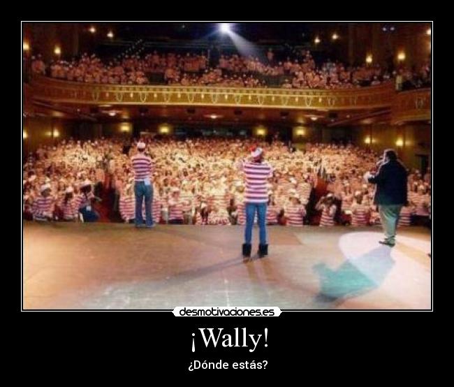 ¡Wally! - ¿Dónde estás?