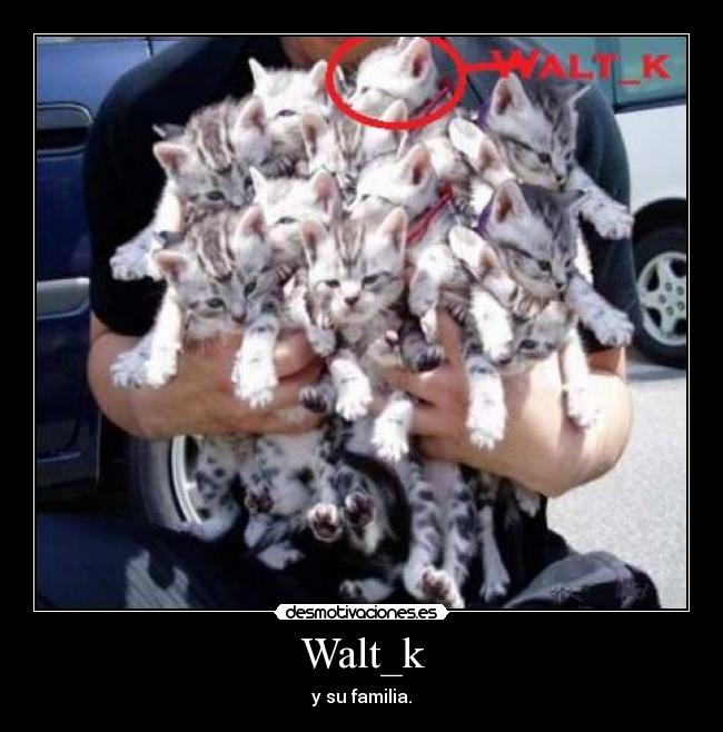 Walt_k - y su familia.
