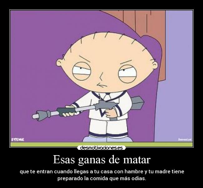 Esas ganas de matar - 