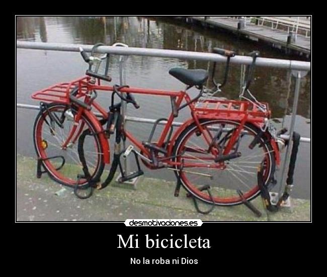 carteles bicicleta robar dios humor desmotivaciones