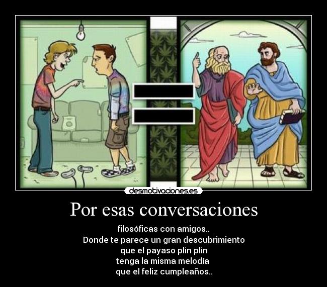 Por esas conversaciones - 