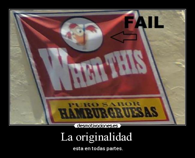 La originalidad -