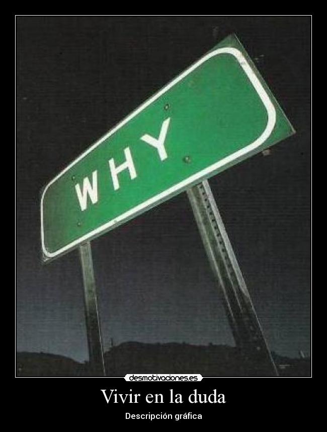 Vivir en la duda - 