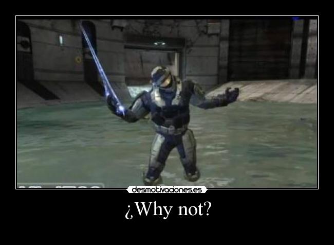 ¿Why not? -