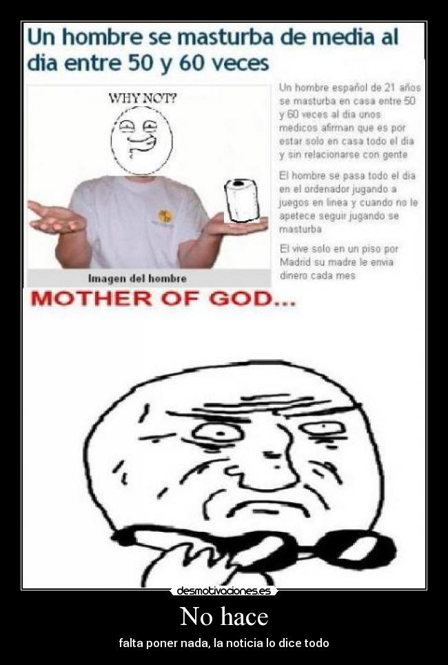 No hace - falta poner nada, la noticia lo dice todo