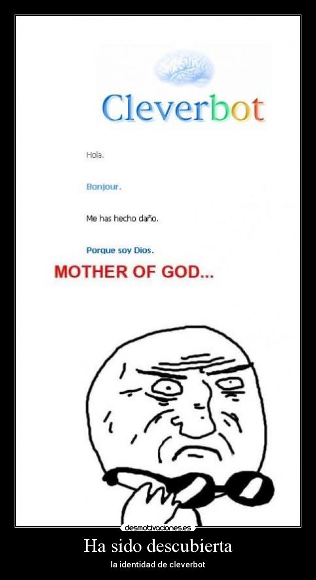 Ha sido descubierta - la identidad de cleverbot