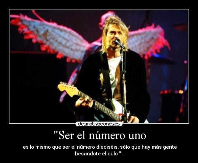 Ser el número uno - 