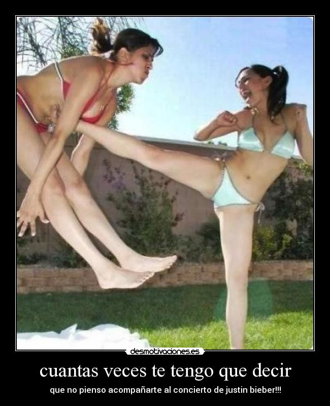 cuantas veces te tengo que decir - 