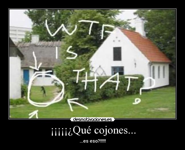 ¡¡¡¡¡¿Qué cojones... - ...es eso?!!!!!