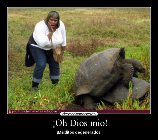 ¡Oh Dios mio! -