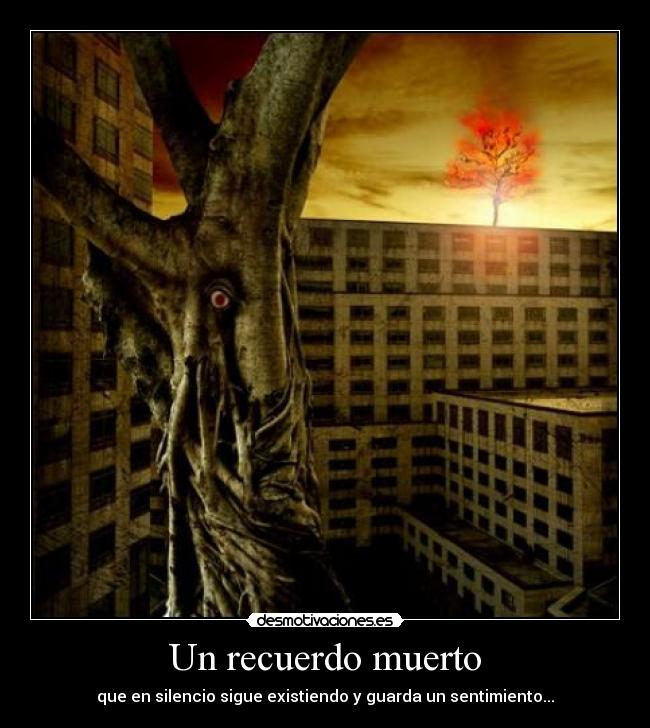 Un recuerdo muerto - 