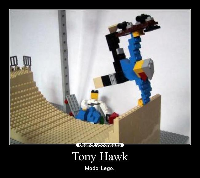 Tony Hawk - Modo: Lego. 