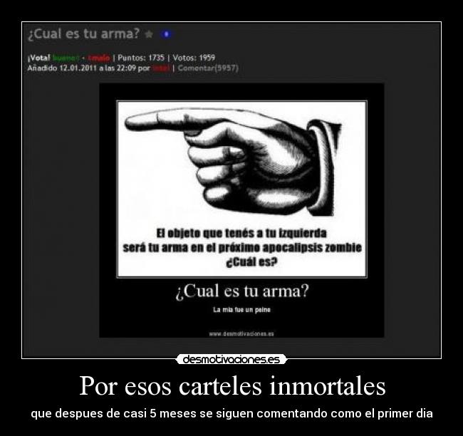 Por esos carteles inmortales - 