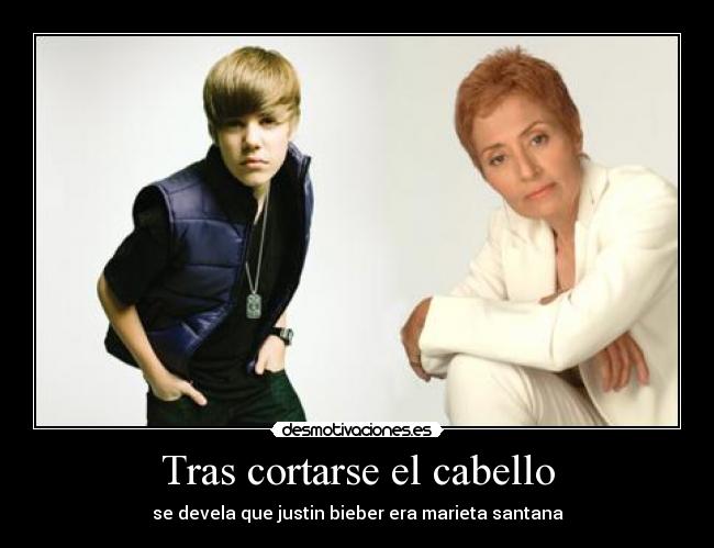 Tras cortarse el cabello - 