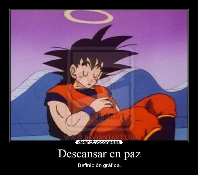 Descansar en paz - 