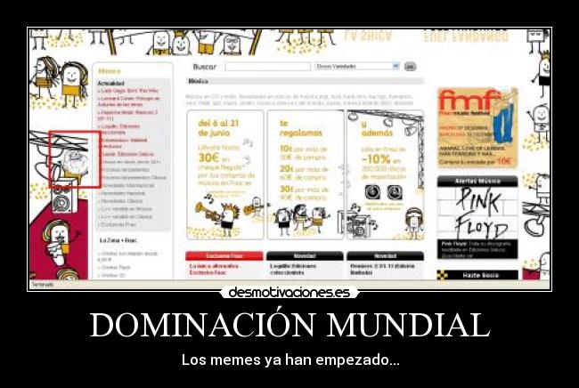DOMINACIÓN MUNDIAL -