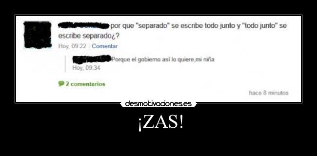 ¡ZAS! - 