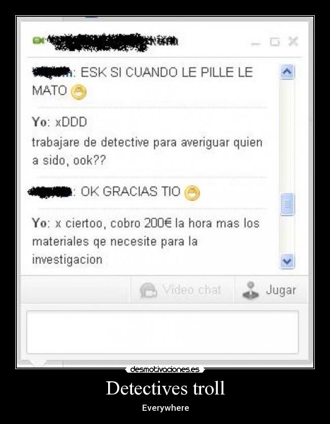 Detectives troll - Everywhere