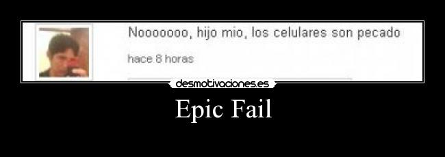 Epic Fail -